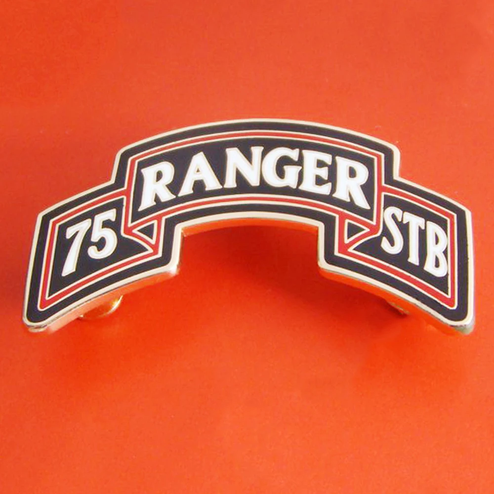 Брошь-значок с идентификацией армии США 75-го поколения STB RANGER, спецназа, военная служба
Брошь-значок с идентификацией армии США 75-го поколения STB RANGER, спецназа, военная служба