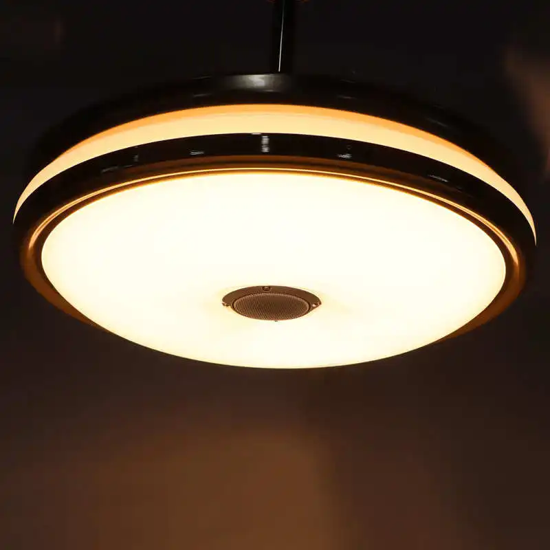 42in Ceiling Fan Lamp with Music Motor 60w Dimming LED Ceiling Fan Light with Remote Control
42in Ceiling Fan Lamp with Music Motor 60w Dimming LED Ceiling Fan Light with Remote Control