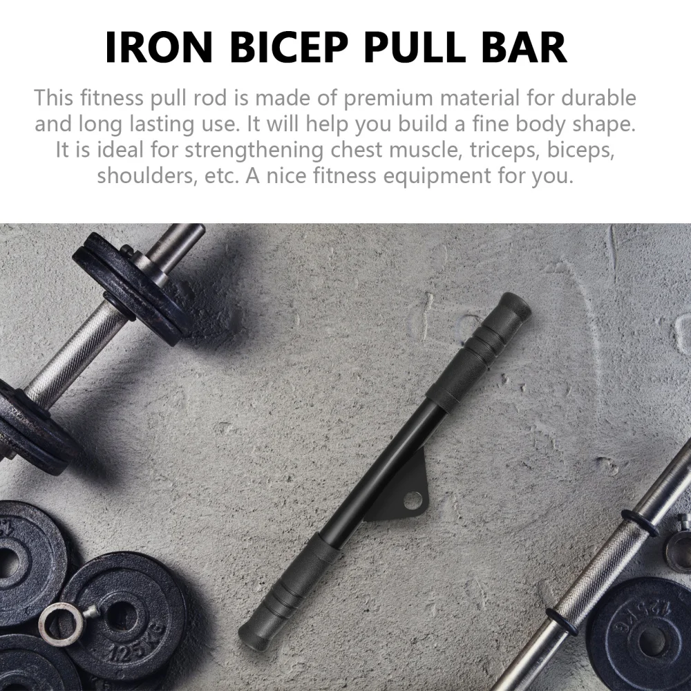 1Pc Strength Exercising Rod Fitness Tension Bar Muscle Training Tension Lever 
1Pc Strength Exercising Rod Fitness Tension Bar Muscle Training Tension Lever