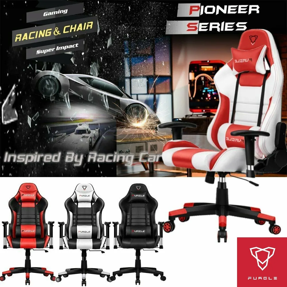 Furgle LOL Gaming Chair Office Chair Swivel Gaming Chair High Back Racing Chair Ergonomic Computer Desk Recliner PU Leather Seat
Furgle LOL Gaming Chair Office Chair Swivel Gaming Chair High Back Racing Chair Ergonomic Computer Desk Recliner PU Leather Seat