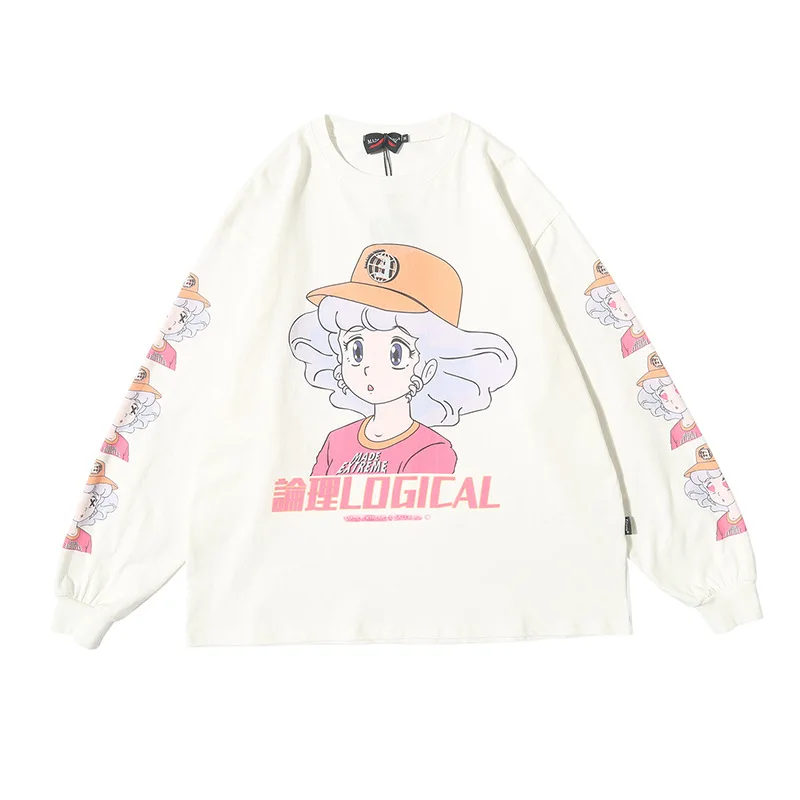 UNCLEDONJM Cartoon harajuku Plus Size Women/Men Printed Long Sleeve Shirts Tee Shirt Top Streetwear Hip hop Women T Shirt ME-315
UNCLEDONJM Cartoon harajuku Plus Size Women/Men Printed Long Sleeve Shirts Tee Shirt Top Streetwear Hip hop Women T Shirt ME-315