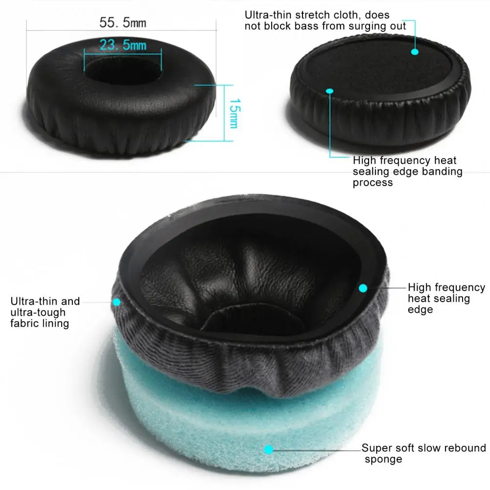 2Pcs Faux Leather Headphone Pad Cover Earmuff for AKG Replacement Ear Pad Earphone Earpads Earphone Accessories
2Pcs Faux Leather Headphone Pad Cover Earmuff for AKG Replacement Ear Pad Earphone Earpads Earphone Accessories