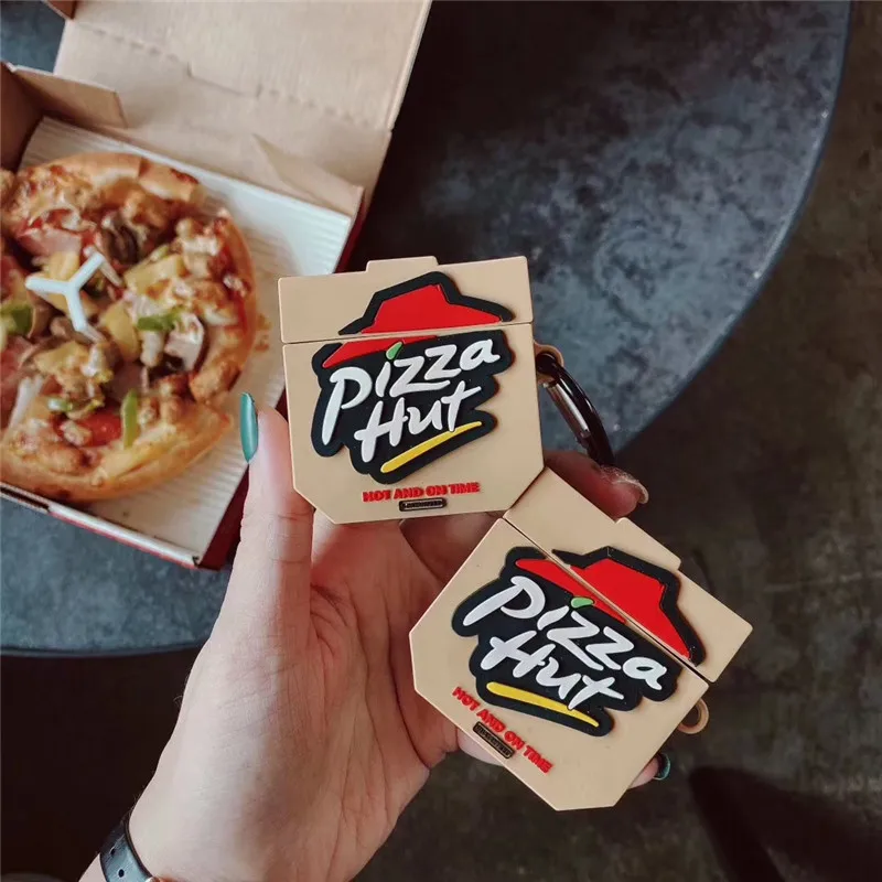 3D US Food pizza hut Cartoon Headphone Earphone silicone soft case for Apple airpods 1/2 Wireless Headset cover for airpods pro
3D US Food pizza hut Cartoon Headphone Earphone silicone soft case for Apple airpods 1/2 Wireless Headset cover for airpods pro