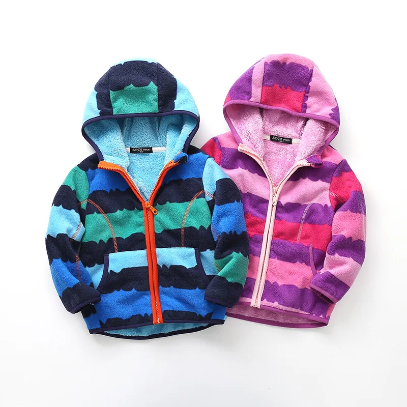Kids coat jacket 2-7T fleece warm clothes spring velvet boys clothes girls jackets hooded coat toddler Striped outfits zipper
Kids coat jacket 2-7T fleece warm clothes spring velvet boys clothes girls jackets hooded coat toddler Striped outfits zipper