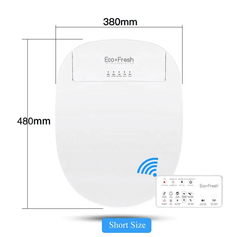 Электрическая крышка биде Ecofresh "умное" сиденье для унитаза, умное биде с подогревом, крышка со светодиодсветильник кой
Электрическая крышка биде Ecofresh "умное" сиденье для унитаза, умное биде с подогревом, крышка со светодиодсветильник кой