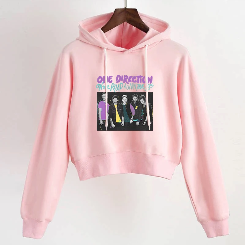 British Band One Direction Print Letter Pattern Crop Hoodie Women Long Sleeve Harajuku Fashion Sweatshirt Casual Lady Street Top
British Band One Direction Print Letter Pattern Crop Hoodie Women Long Sleeve Harajuku Fashion Sweatshirt Casual Lady Street Top