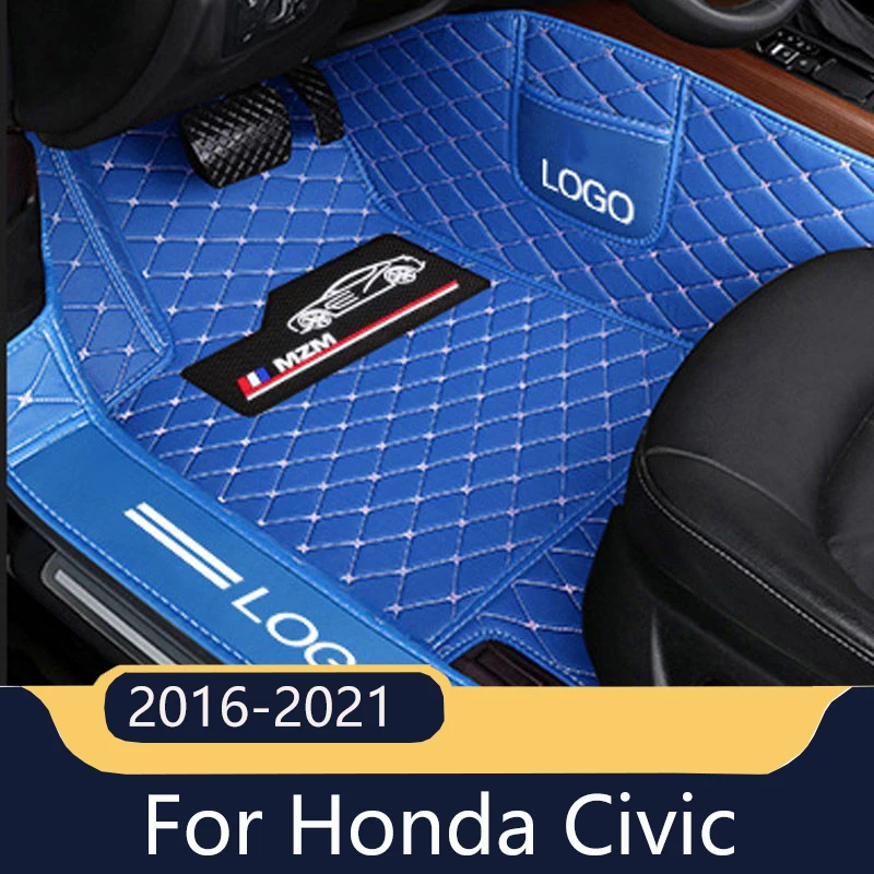 Кожаный Автомобильный напольный коврик на заказ для Honda Civic 10 седан 2021 2020 2019 2018 2017 2016
Кожаный Автомобильный напольный коврик на заказ для Honda Civic 10 седан 2021 2020 2019 2018 2017 2016