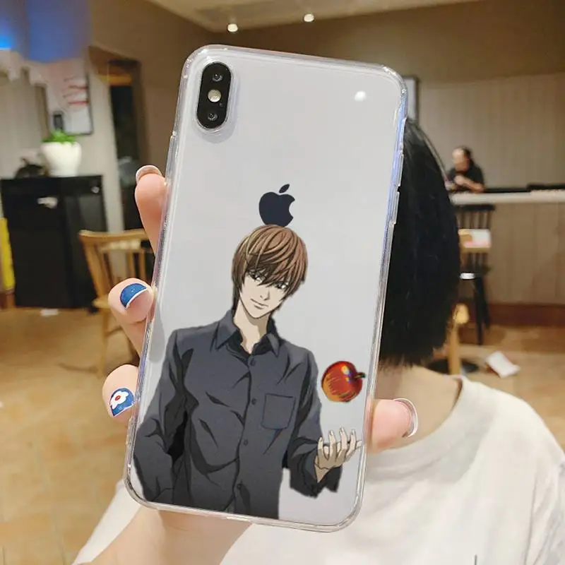Death Note Anime manga Ryuk kira Phone Case Transparent soft For iphone 5 5s 5c se 6 6s 7 8 11 12 plus mini x xs xr pro max
Death Note Anime manga Ryuk kira Phone Case Transparent soft For iphone 5 5s 5c se 6 6s 7 8 11 12 plus mini x xs xr pro max