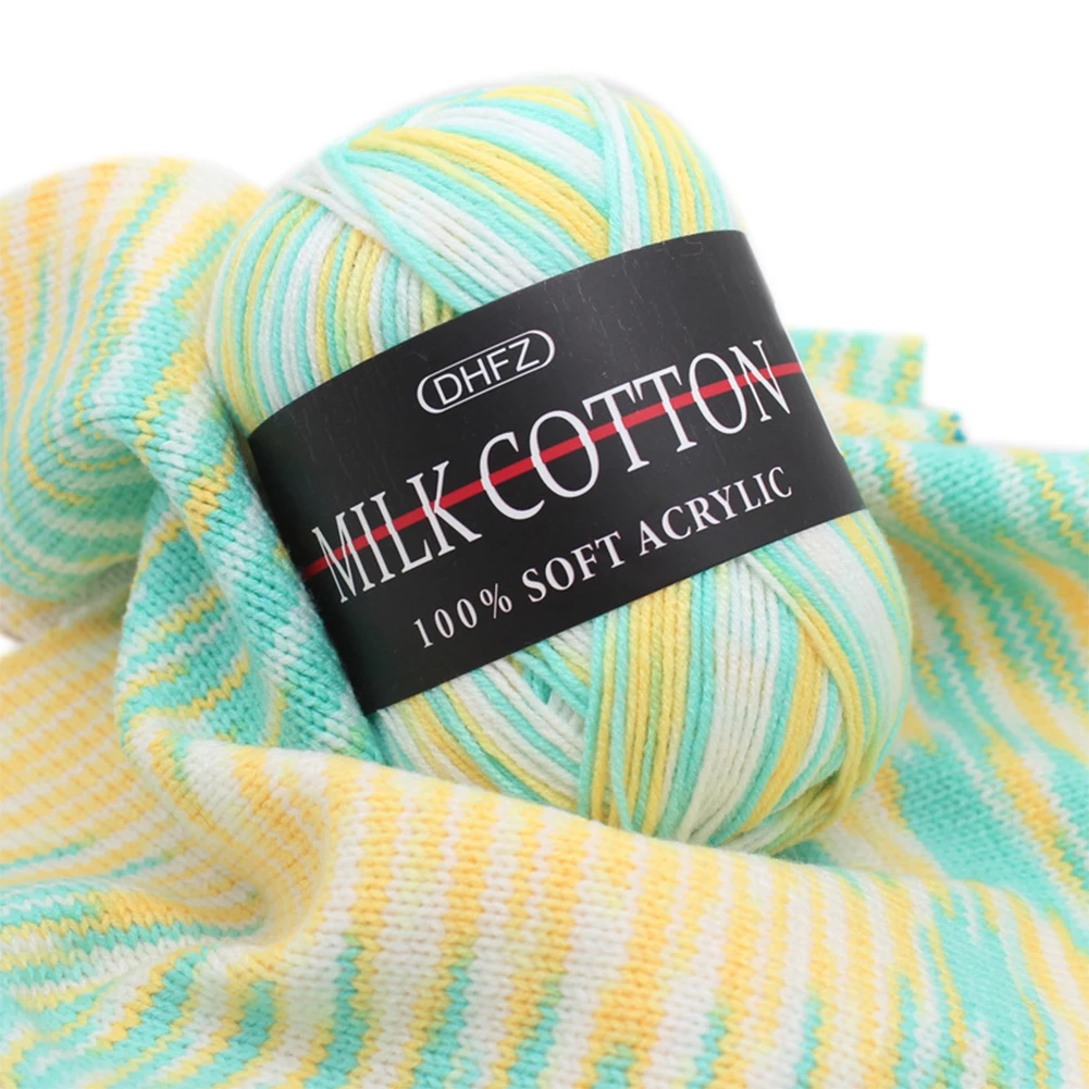 Lovely New Soft Cotton Knitted Scarf Wool babycare Yarn Sweater Knitted Colorful Crochet hand LOT for Knitting Craft Baby Scarf
Lovely New Soft Cotton Knitted Scarf Wool babycare Yarn Sweater Knitted Colorful Crochet hand LOT for Knitting Craft Baby Scarf