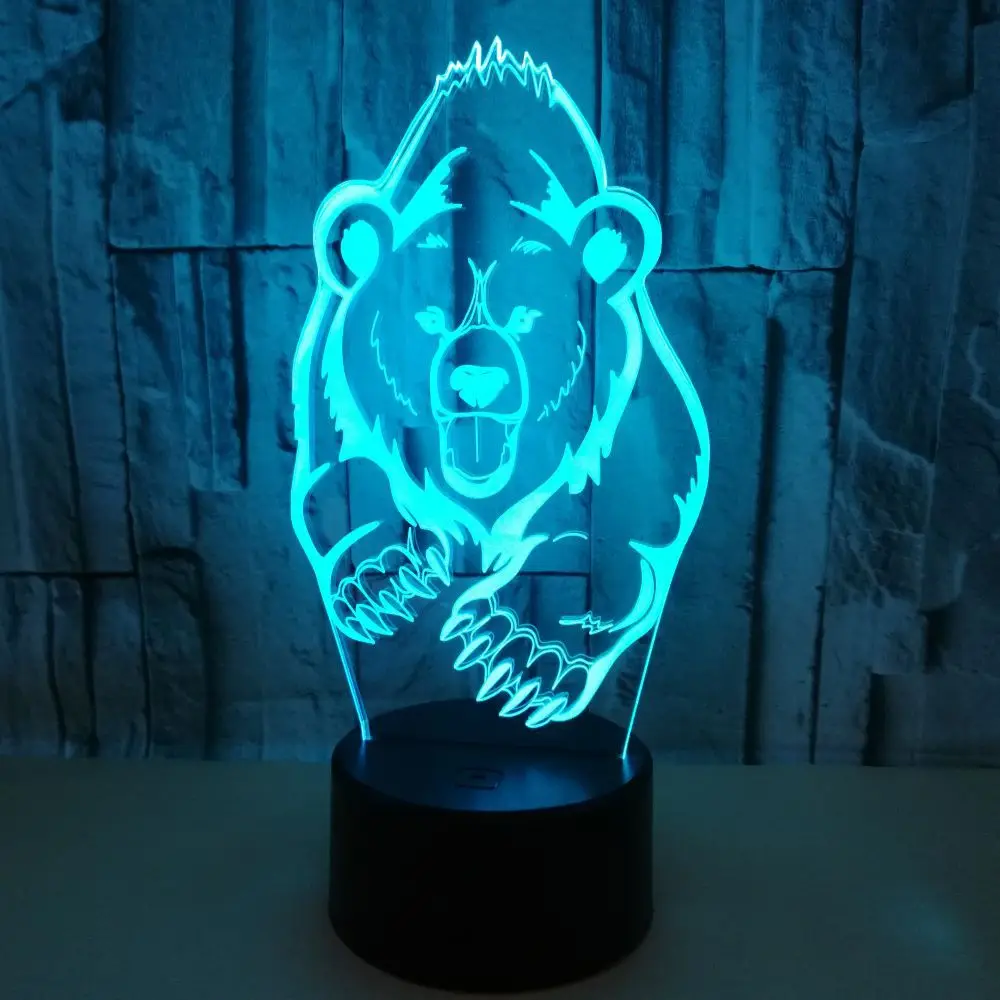 Hot Selling New Bear 3d Usb Night Light Vision Acrylic Led 3d Lampchristmas Gift Christmas Tree Decorations Nightlight
Hot Selling New Bear 3d Usb Night Light Vision Acrylic Led 3d Lampchristmas Gift Christmas Tree Decorations Nightlight