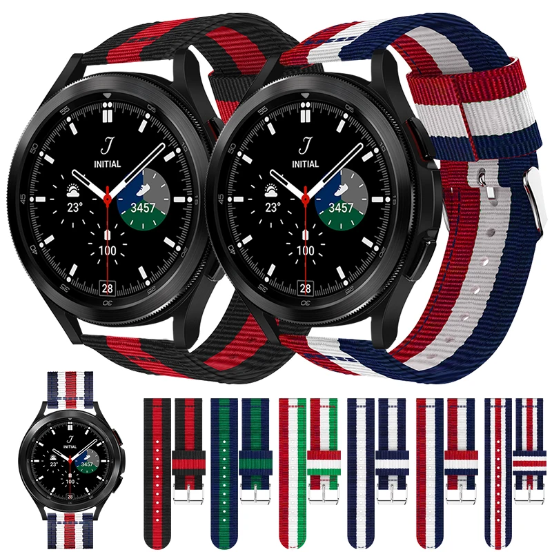 Ремешок нейлоновый для Samsung Galaxy Watch 4 Classic, сменный быстросъемный плетеный браслет для смарт-часов, 20 мм, 42 мм/46 мм
Ремешок нейлоновый для Samsung Galaxy Watch 4 Classic, сменный быстросъемный плетеный браслет для смарт-часов, 20 мм, 42 мм/46 мм