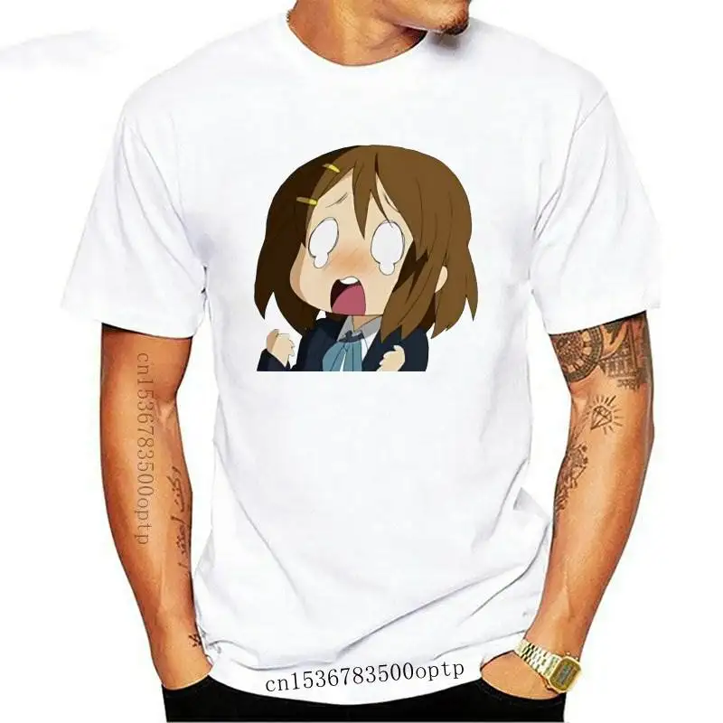 Футболки Yui Hirasawa K-On для мужчин, винтажные тенниски из чистого хлопка с круглым вырезом, футболки с рисунком японского музыкального аниме, то... 
Футболки Yui Hirasawa K-On для мужчин, винтажные тенниски из чистого хлопка с круглым вырезом, футболки с рисунком японского музыкального аниме, то...