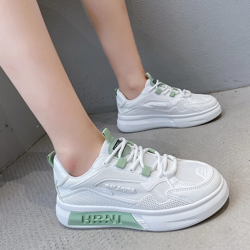 Fashion Korean style small white shoes women's 2021 autumn new mesh breathable sports shoes women's casual board shoes
Fashion Korean style small white shoes women's 2021 autumn new mesh breathable sports shoes women's casual board shoes