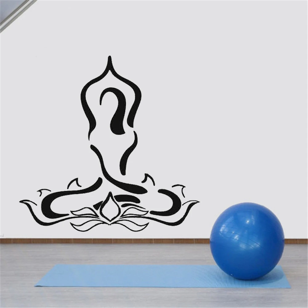 Female Fitness Wall Sticker PVC Removable Yoga Wall Decals Stickers For Bedroom Living Room Home Decoration Mural 
Female Fitness Wall Sticker PVC Removable Yoga Wall Decals Stickers For Bedroom Living Room Home Decoration Mural
