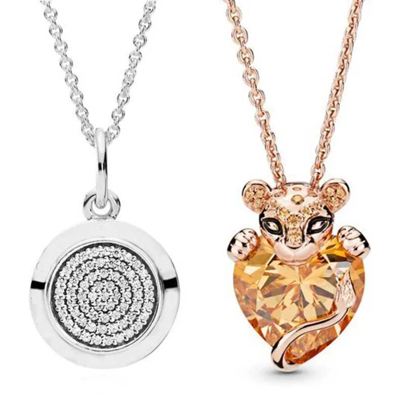 100% 925 Sterling Silver Black Enamel Rose Lioness With Heart Stone Pan Necklace For Fine Bead Charm Diy Jewelry
100% 925 Sterling Silver Black Enamel Rose Lioness With Heart Stone Pan Necklace For Fine Bead Charm Diy Jewelry