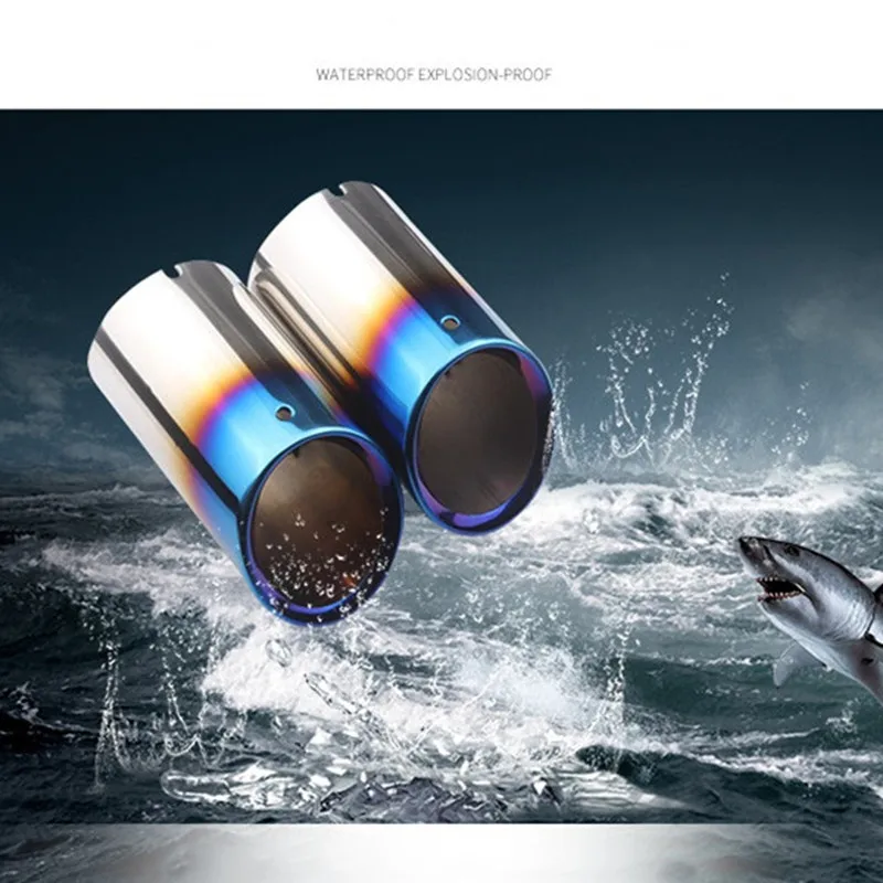 Car Styling Stainless Steel Exhaust Muffler Tip Pipe Auto Accessories for Audi Q3 Q5 A1 A3 A4L
Car Styling Stainless Steel Exhaust Muffler Tip Pipe Auto Accessories for Audi Q3 Q5 A1 A3 A4L