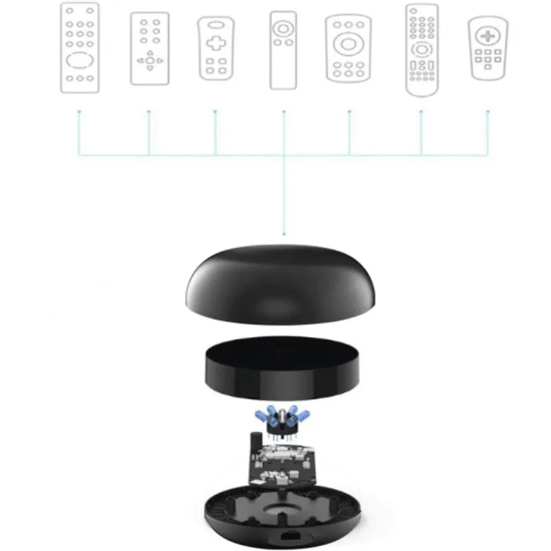 Tuya Smart IR Remote Control WiFi Universal For Air Conditioner TV AC DVD AUD Smart Life Tuya APP Work With Alexa Google Home
Tuya Smart IR Remote Control WiFi Universal For Air Conditioner TV AC DVD AUD Smart Life Tuya APP Work With Alexa Google Home