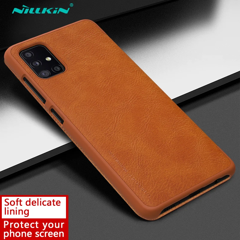 for Samsung Galaxy A51 5G Case NILLKIN Qin Series PU Leather Flip Cover Case for Samsung Galaxy A51 5G
for Samsung Galaxy A51 5G Case NILLKIN Qin Series PU Leather Flip Cover Case for Samsung Galaxy A51 5G