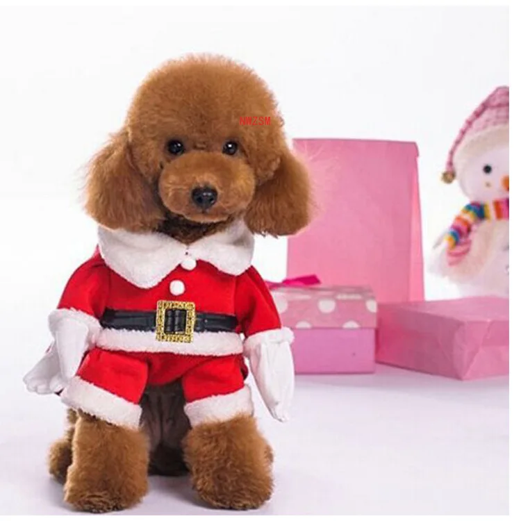 Pet Dog Christmas Clothes Santa Claus Dog Costume Winter Puppy Pet Cat Coat Jacket Dog Suit with Cap Warm Clothing For Dogs Cats
Pet Dog Christmas Clothes Santa Claus Dog Costume Winter Puppy Pet Cat Coat Jacket Dog Suit with Cap Warm Clothing For Dogs Cats