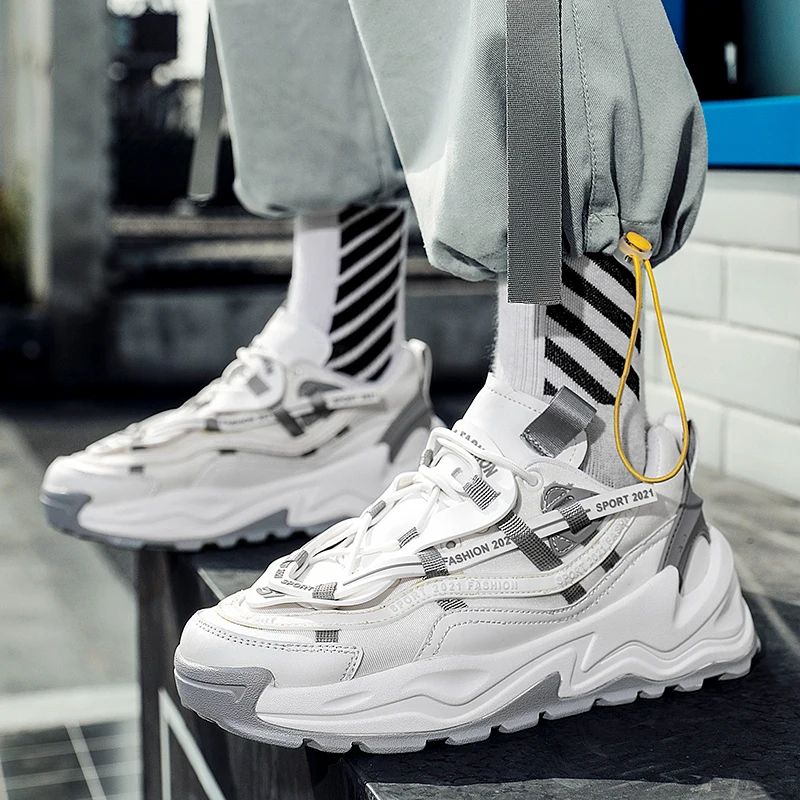 2021 Trend Men Casual Sneakers Bottom ulzzang Fashion Brand Men Chunky Shoes Street Style Men Tennis Man Dad Shoes Sport Shoes
2021 Trend Men Casual Sneakers Bottom ulzzang Fashion Brand Men Chunky Shoes Street Style Men Tennis Man Dad Shoes Sport Shoes