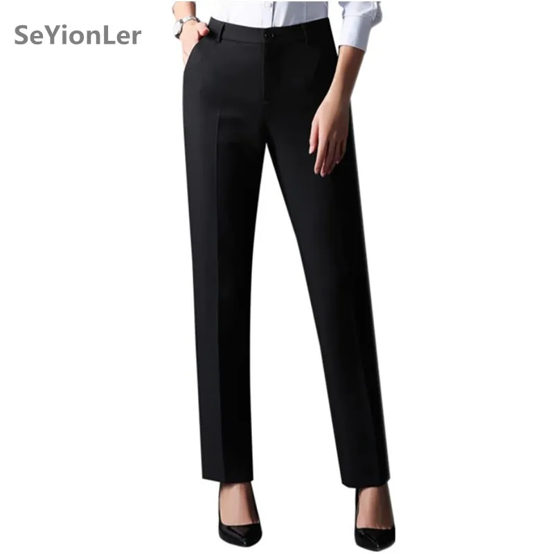 Plus Size Formal Pants for Women Autumn Office Lady Style Work Wear Mid Waist Straight Pants Business Design Trousers Women s491
Plus Size Formal Pants for Women Autumn Office Lady Style Work Wear Mid Waist Straight Pants Business Design Trousers Women s491
