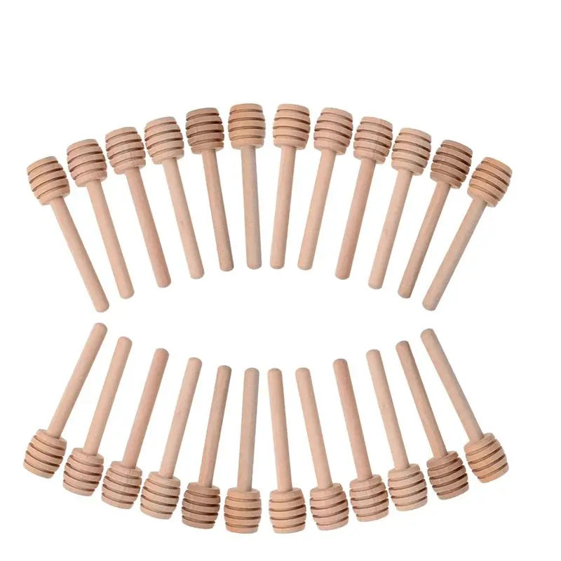 50 Pack of Mini 3 Inch Wood Honey Dipper Sticks, Individually Wrapped, Server for Honey Jar Dispenser Drizzled Honey, Wedding Pa
50 Pack of Mini 3 Inch Wood Honey Dipper Sticks, Individually Wrapped, Server for Honey Jar Dispenser Drizzled Honey, Wedding Pa