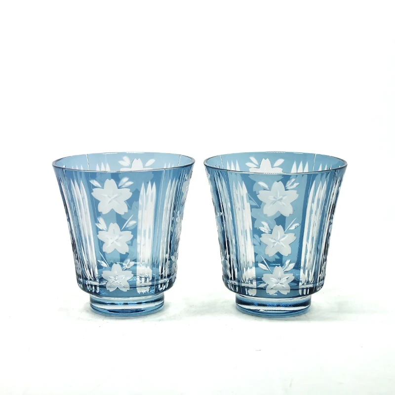 Japanese Edo Kiriko Style Wine glasses Hand Cut Old Fashioned Whiskey Glass Shot Glass Sake Cup In Wooden Gift Box
Japanese Edo Kiriko Style Wine glasses Hand Cut Old Fashioned Whiskey Glass Shot Glass Sake Cup In Wooden Gift Box