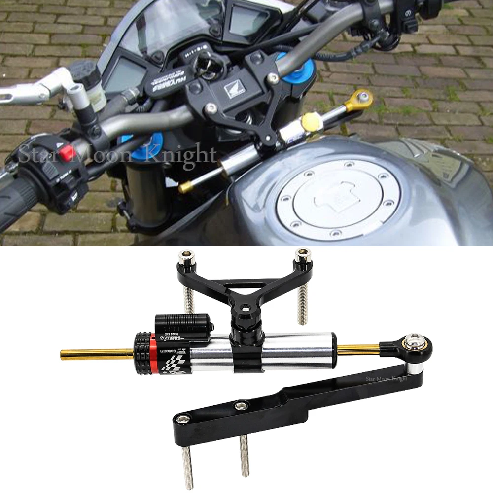 Accessories For HONDA CB1000R CB 1000R 2008-2016 CNC Steering Damper Stabilizer Shock Absorber Direction Mount Bracket CB 1000 R
Accessories For HONDA CB1000R CB 1000R 2008-2016 CNC Steering Damper Stabilizer Shock Absorber Direction Mount Bracket CB 1000 R