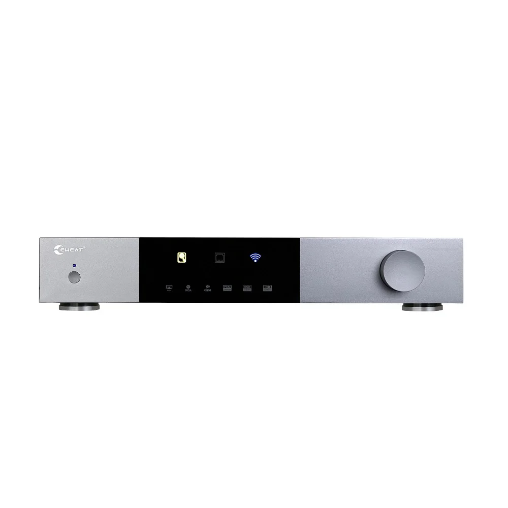 Цифровой медиаплеер AKM4493EQ бархатный звук DMP20 с HDD Bay до 14 ТБ Bluetooth4.1 XLR DSD512 MP3
