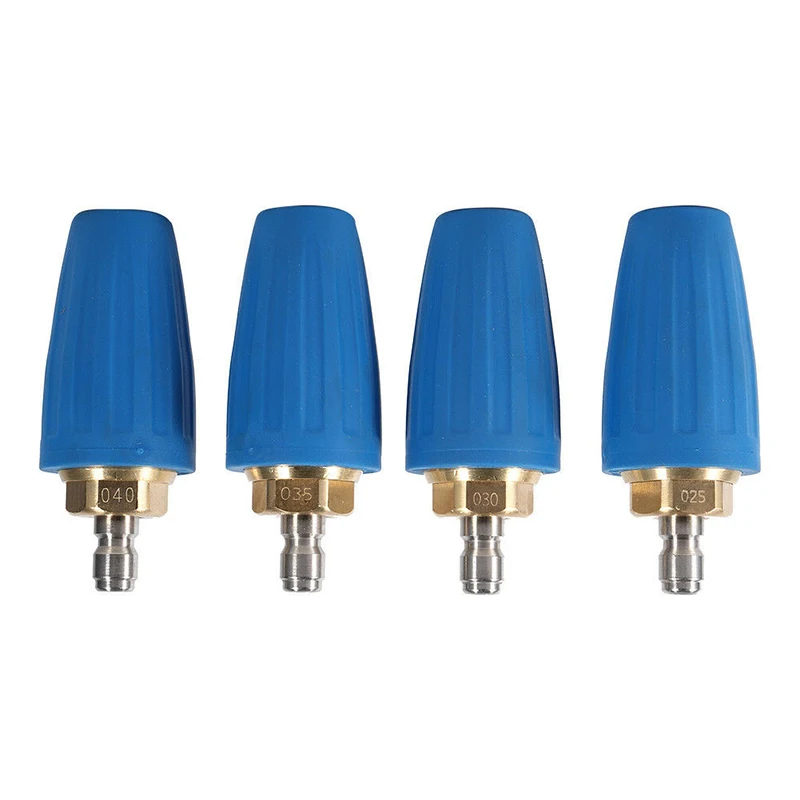 1/4in High Pressure Washer Cleaner Spray Turbo Rotation Nozzle Tip Reduce Cleaning Time Highly Match With The Equipmen
1/4in High Pressure Washer Cleaner Spray Turbo Rotation Nozzle Tip Reduce Cleaning Time Highly Match With The Equipmen