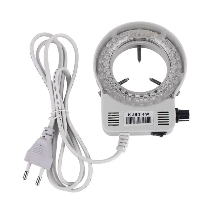 30-63mm Microscope With LED Light Illuminator Lamp Microscope Adjustable Circle Camera Light Source UK US EU Plug for Industrial
30-63mm Microscope With LED Light Illuminator Lamp Microscope Adjustable Circle Camera Light Source UK US EU Plug for Industrial