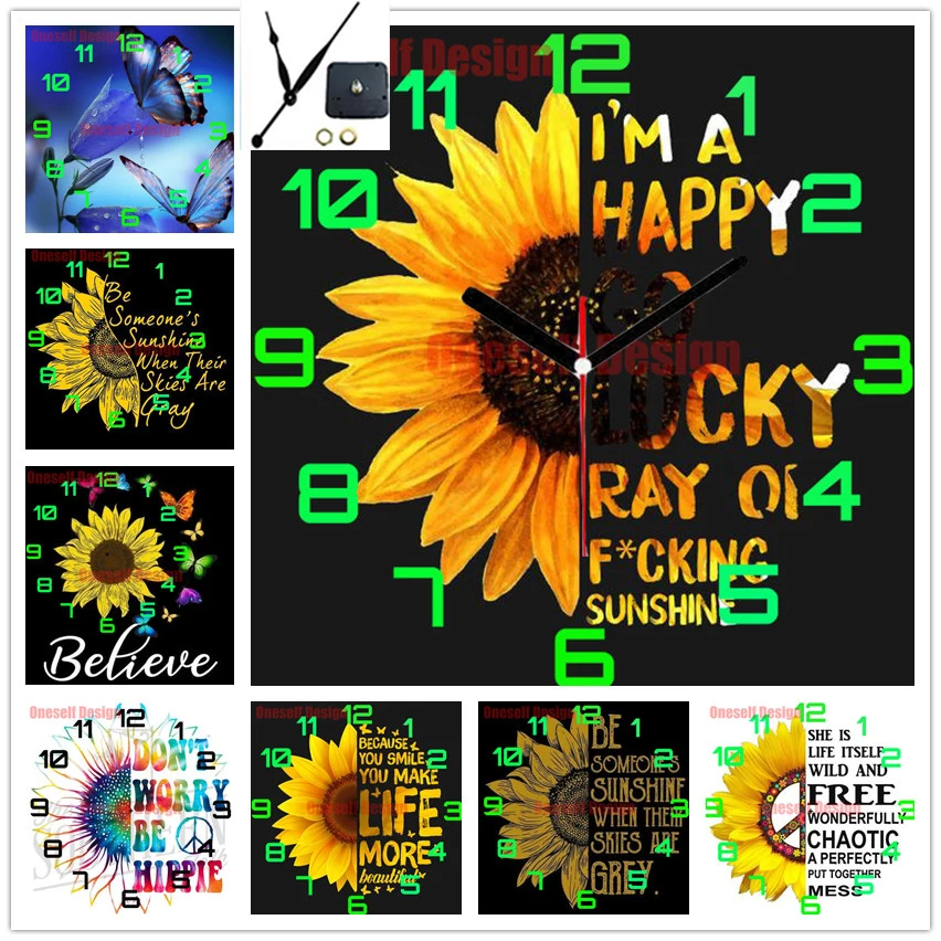 sunflower diamond painting 5d with clock 5d diamond embroidery full with clock diamond mosaic sale decor home wall sticker
sunflower diamond painting 5d with clock 5d diamond embroidery full with clock diamond mosaic sale decor home wall sticker