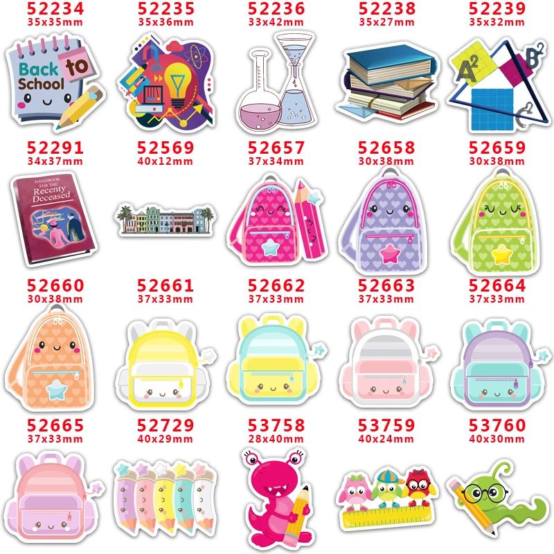 Принадлежности для рукоделия «сделай сам», аксессуары для шитья, форма из плоских смол с рисунком из мультфильма «назад в школу», 10 шт. PR-52234
Принадлежности для рукоделия «сделай сам», аксессуары для шитья, форма из плоских смол с рисунком из мультфильма «назад в школу», 10 шт. PR-52234