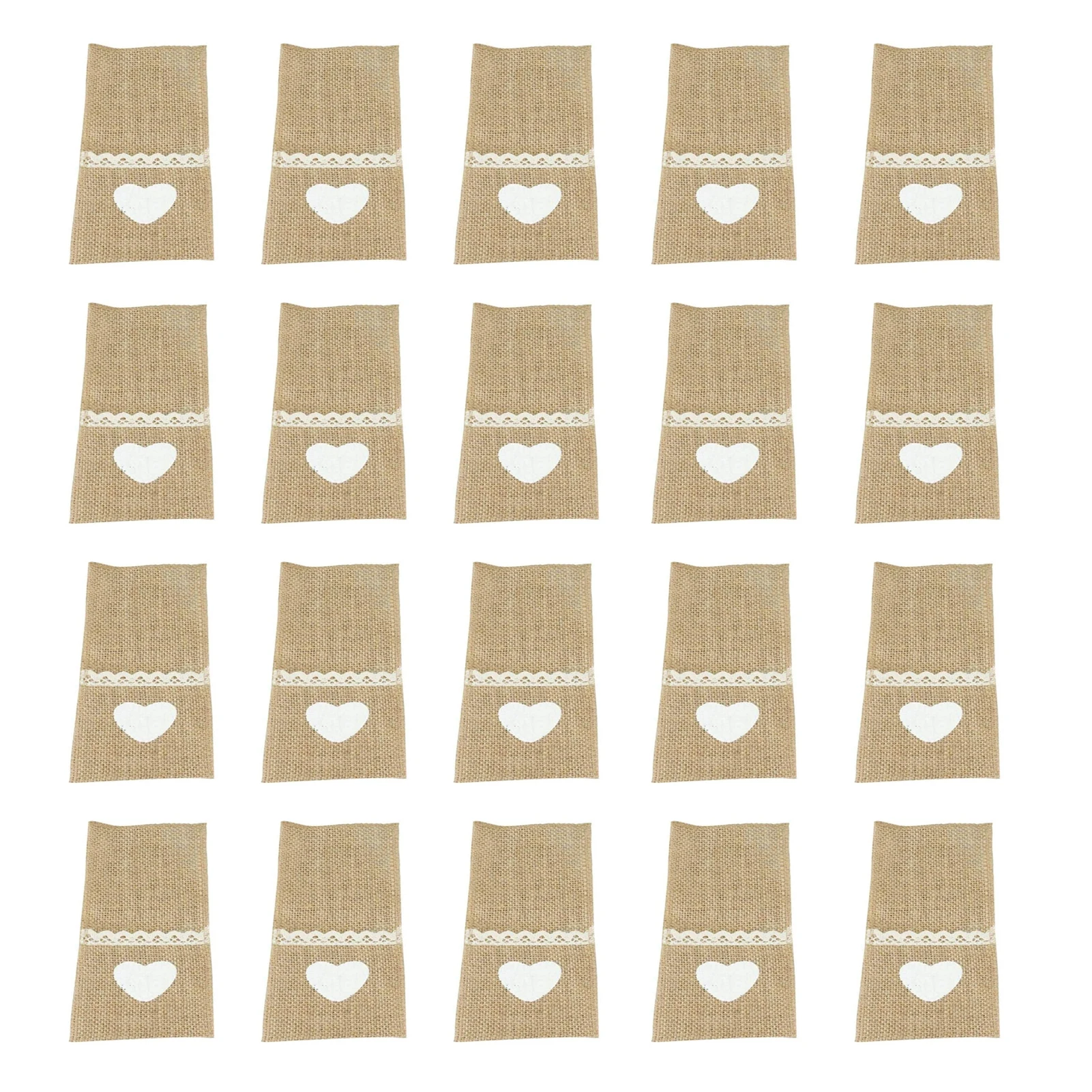20pcs Burlap Lace Cutlery Bag Cutlery Bag Wedding Party Tableware Cutlery Bag Fork Table Decor Storage Holder
20pcs Burlap Lace Cutlery Bag Cutlery Bag Wedding Party Tableware Cutlery Bag Fork Table Decor Storage Holder