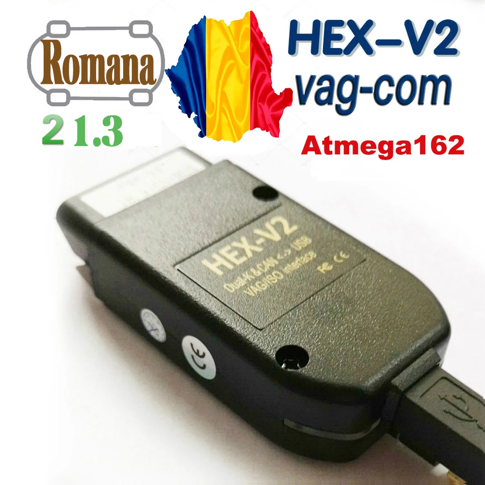VAG COM 21.3 VAGCOM 20.12 VCDSc HEX CAN USB Interface FOR VW AUDI Skoda Seat VAG Romanian English ATMEGA162+16V8+FT232RQ 
VAG COM 21.3 VAGCOM 20.12 VCDSc HEX CAN USB Interface FOR VW AUDI Skoda Seat VAG Romanian English ATMEGA162+16V8+FT232RQ