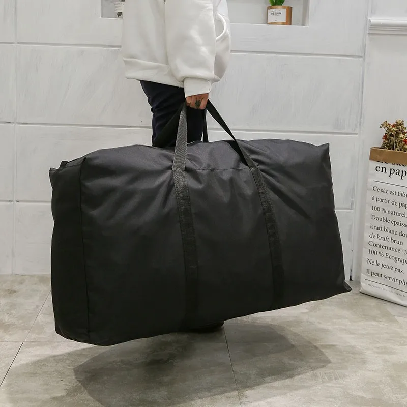 Вместительная дорожная сумка унисекс Складная спортивная для хранения одежды на