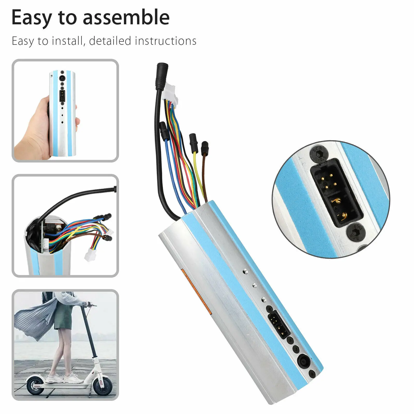 Сменная Bluetooth-панель управления для электроскутера Ninebot Segway ES1/ES2/ES3/ES4
Сменная Bluetooth-панель управления для электроскутера Ninebot Segway ES1/ES2/ES3/ES4