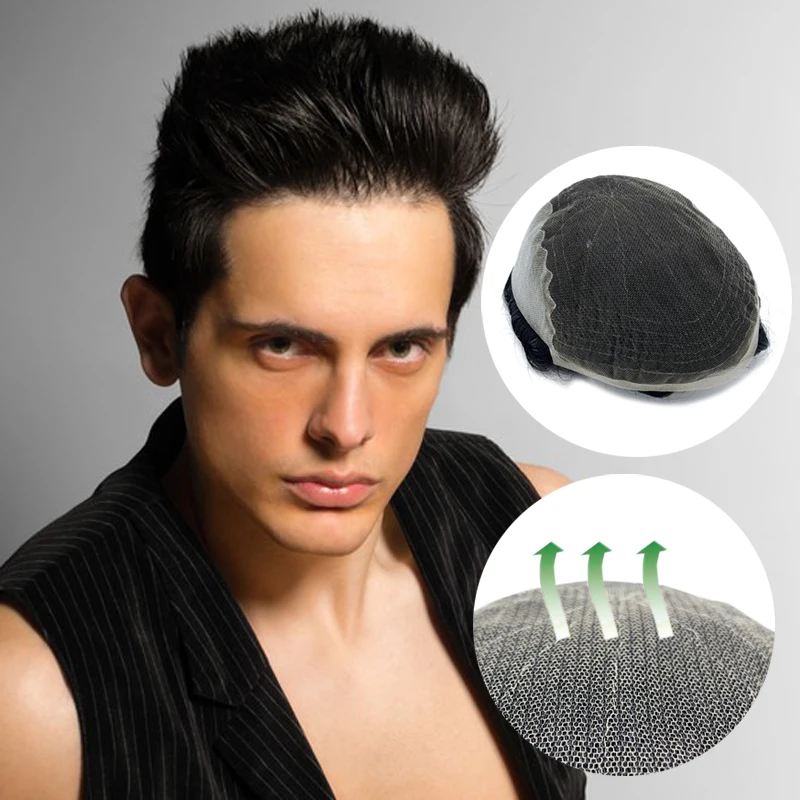 Q6 Base Style Swiss Lace Hair System Mens Hair System Men Hair Replacement Free Shipping 
Q6 Base Style Swiss Lace Hair System Mens Hair System Men Hair Replacement Free Shipping