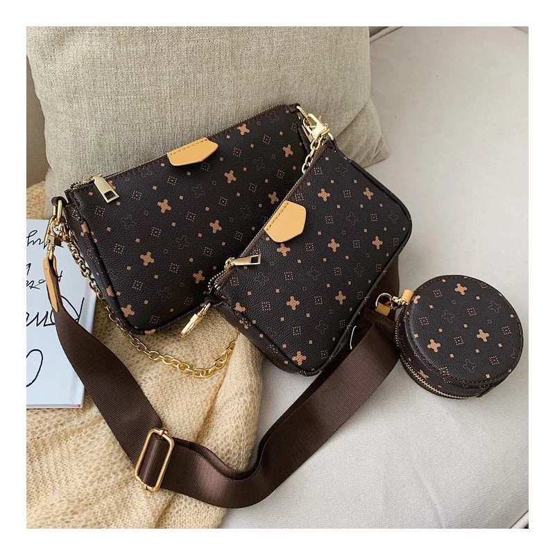 Three in one shoulder bag fashion Korean women's bag Pu autumn and winter new simple popular Crossbody Bag
Three in one shoulder bag fashion Korean women's bag Pu autumn and winter new simple popular Crossbody Bag