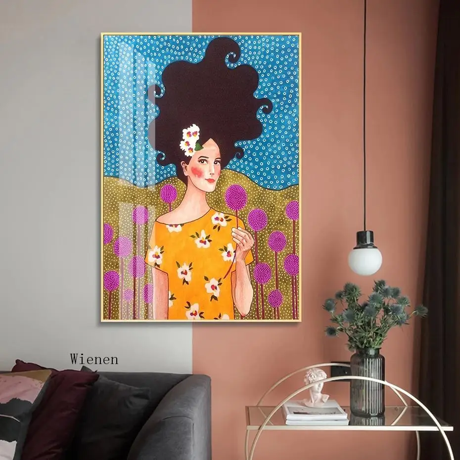 Abstract Fashion Flower and Girl Posters Prints Wall Art Canvas Painting Pictures for Bedroom Living Room Home Decoration
Abstract Fashion Flower and Girl Posters Prints Wall Art Canvas Painting Pictures for Bedroom Living Room Home Decoration