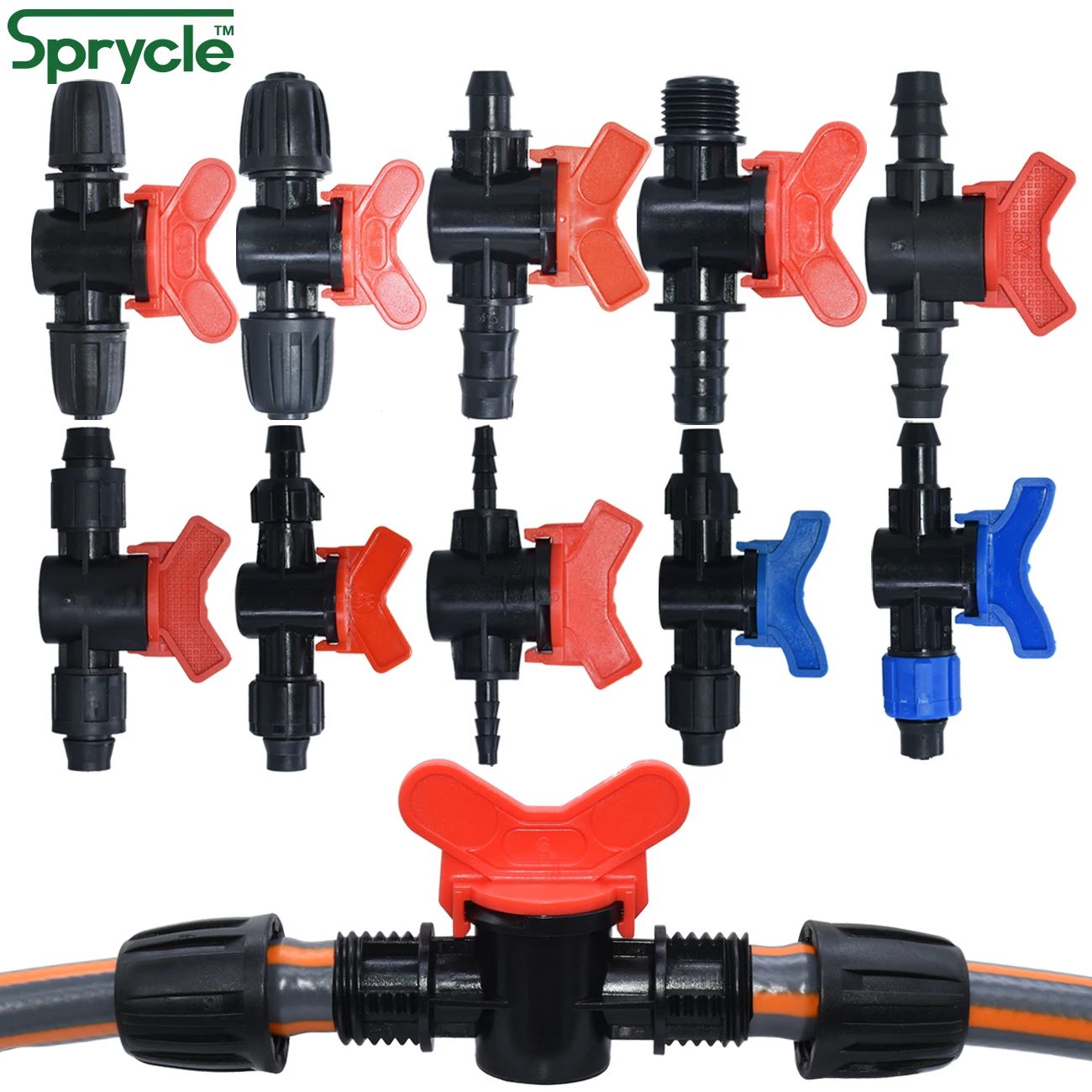 Garden Barbed WaterStop Connectors 4/7mm 8/11mm Hose Drip Irrigation Mini Valve 1/2" 3/4" Male Thread To 16mm Pipe Water Switch
Garden Barbed WaterStop Connectors 4/7mm 8/11mm Hose Drip Irrigation Mini Valve 1/2" 3/4" Male Thread To 16mm Pipe Water Switch