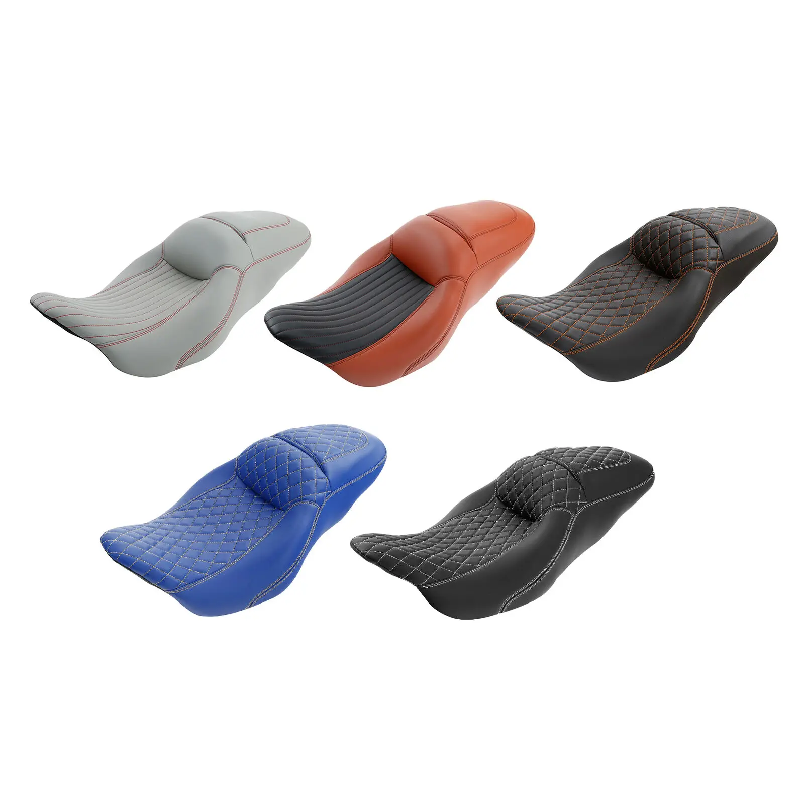 Motorcycle Driver Passenger Seat For Harley Touring Road King Road Tri Glide Electra Glide Standard Street Glide 2009-2021 19 18
Motorcycle Driver Passenger Seat For Harley Touring Road King Road Tri Glide Electra Glide Standard Street Glide 2009-2021 19 18