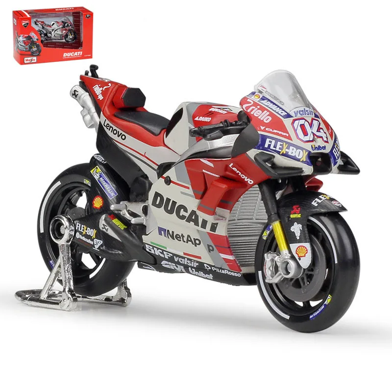 Модель автомобиля Maisto, игрушечный автомобиль 1:18 DUCATI MotoGP18, модель из сплава, мотоцикл, металлический игрушечный автомобиль, детская игрушка, ...
Модель автомобиля Maisto, игрушечный автомобиль 1:18 DUCATI MotoGP18, модель из сплава, мотоцикл, металлический игрушечный автомобиль, детская игрушка, ...
