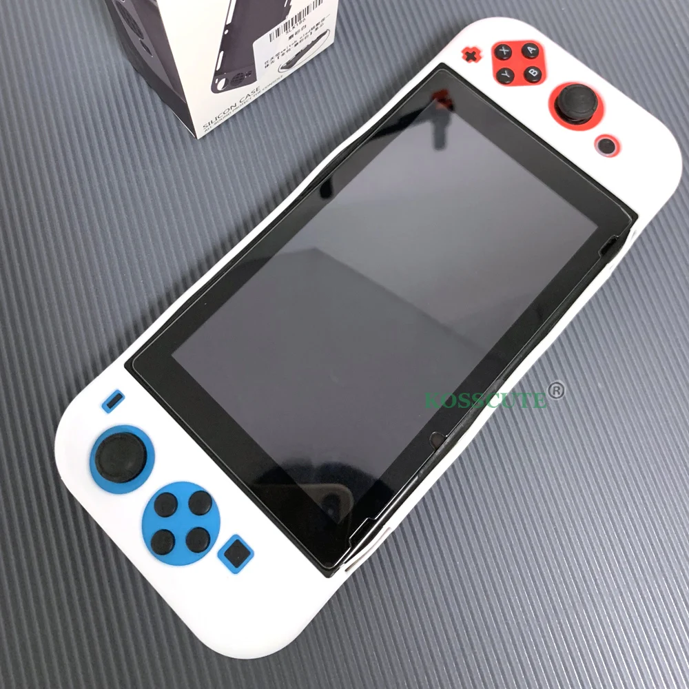 Нескользящий Силиконовый чехол для Nintendo Switch Oled 7 дюймов мягкий резиновый