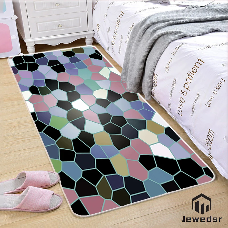 Bedroom floor mat room kitchen living room mat geometric effect picture modern home bedside bathroom corridor non-slip carpet
Bedroom floor mat room kitchen living room mat geometric effect picture modern home bedside bathroom corridor non-slip carpet