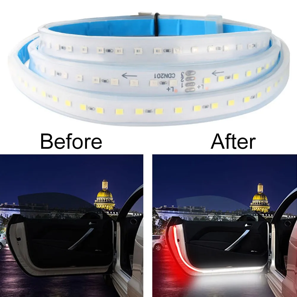 2pcs 120cm Car Door Light LEDs Interior Door Strip Lights Flexible Flowing Lamp Door Anti-collision Decorative Atmosphere Light
2pcs 120cm Car Door Light LEDs Interior Door Strip Lights Flexible Flowing Lamp Door Anti-collision Decorative Atmosphere Light