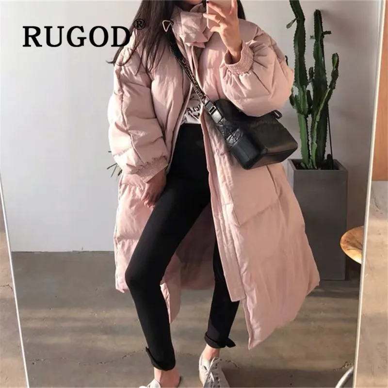 RUGOD Korean Lazy Style Winter Jacket Women Fashion Hooded Batwing Sleeve Oversize Parka Thick Cotton-padded Long Winter Coat
RUGOD Korean Lazy Style Winter Jacket Women Fashion Hooded Batwing Sleeve Oversize Parka Thick Cotton-padded Long Winter Coat