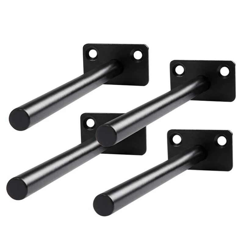 Floating Shelf Brackets Heavy Duty Industrial Iron Shelf Bracket Decorative Farmhouse Metal Blind Shelf Support
Floating Shelf Brackets Heavy Duty Industrial Iron Shelf Bracket Decorative Farmhouse Metal Blind Shelf Support