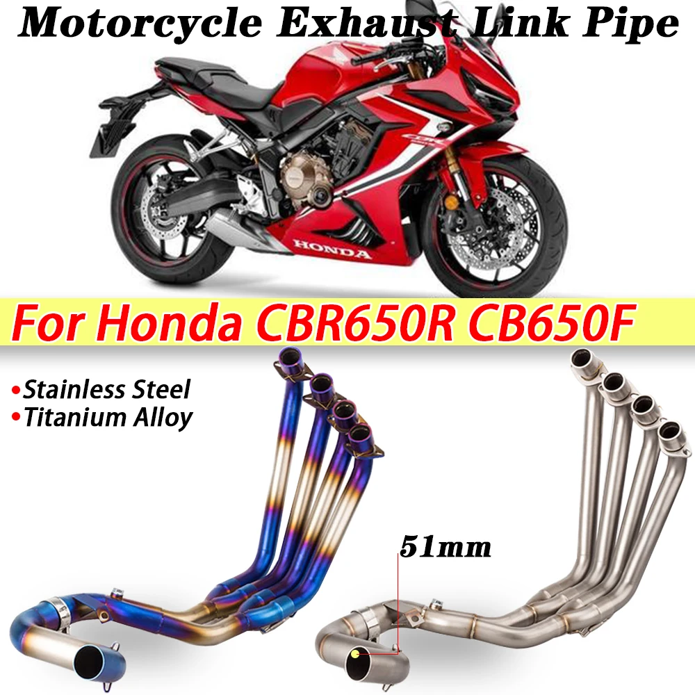 Слипоны для Honda CBR650R CB650F CB650R 650F Motocycl полное покрытие выхлопных газов мотор