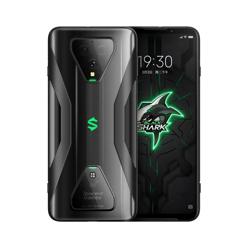 

Global Version Black Shark 3 5G Snapdragon 865 8GB 128GB Game Phone Octa Core 64MP Triple AI Cameras 65W 4720mAh